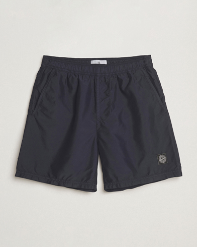 Stone Island Brushed Nylon Swimshorts Navy Blue – Blauw