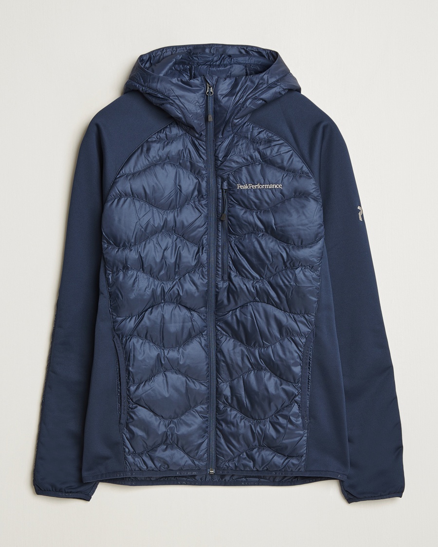 Heren | Peak Performance | Peak Performance | Helium Down Hooded Hybrid Jacket Blue Shadow