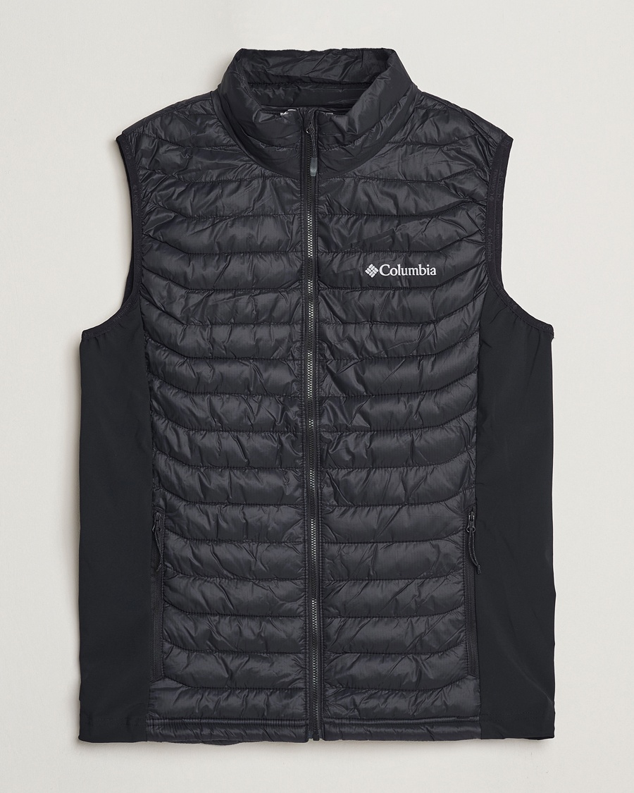 Columbia Powder Pass Hybrid Vest Black – Zwart
