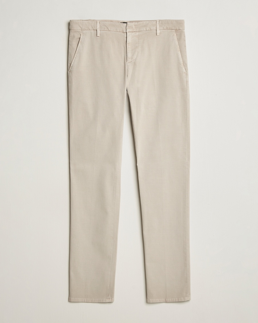 Heren | Dondup | Dondup | Spiritisimo Peached Gabardine Chino Sand