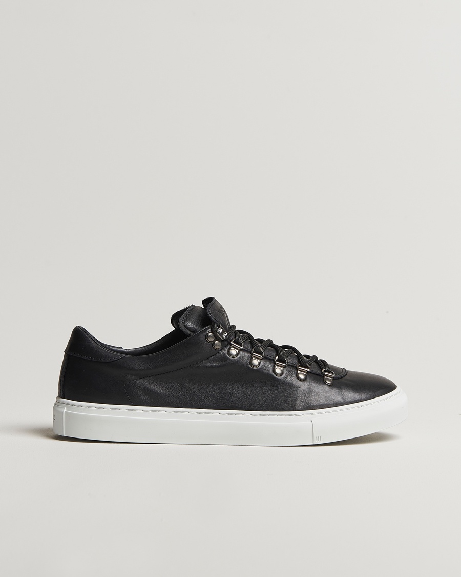 Diemme Marostica Low Sneaker Black Nappa – Zwart
