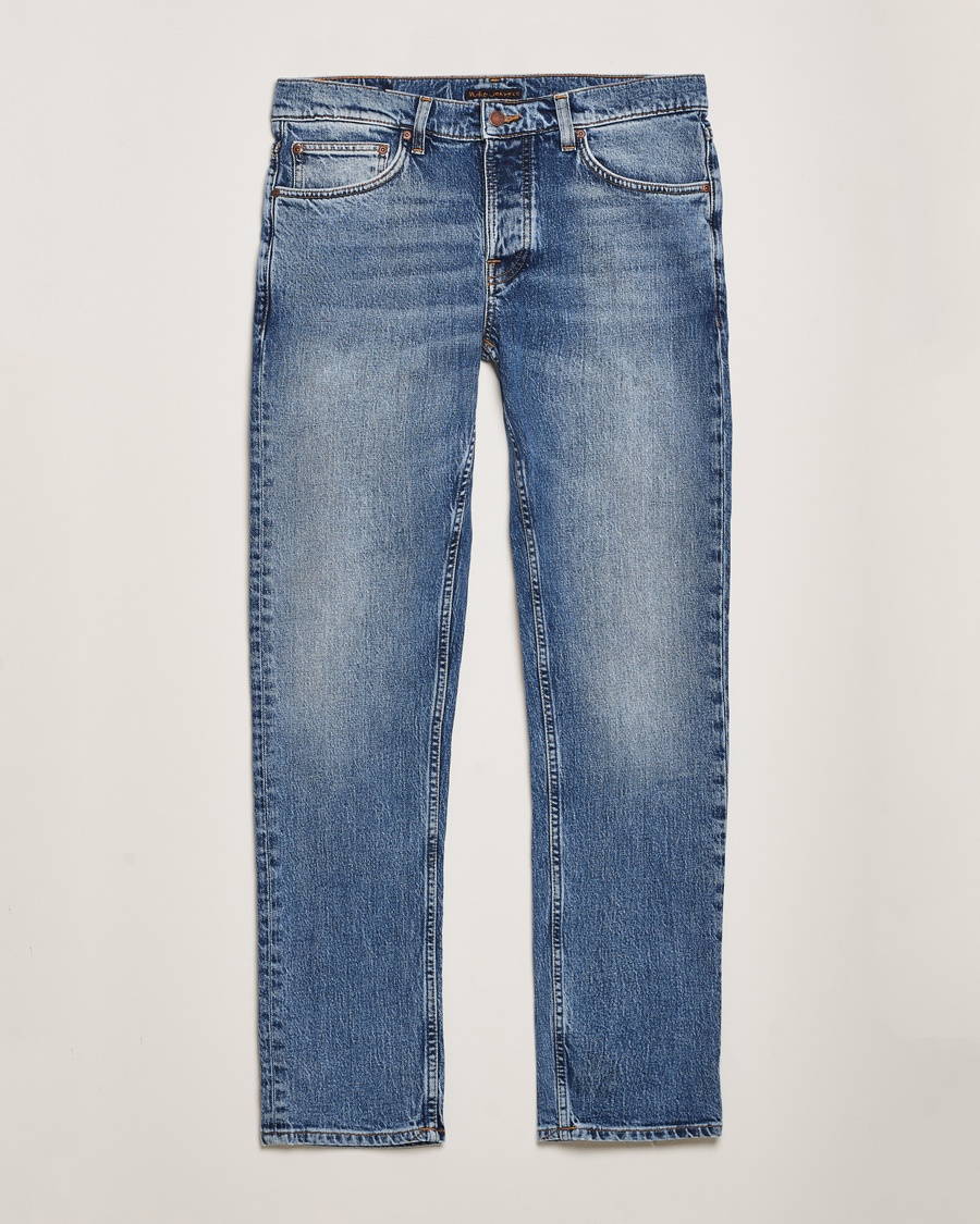 Heren | | Nudie Jeans | Solid Ollie Jeans Worn Vintage