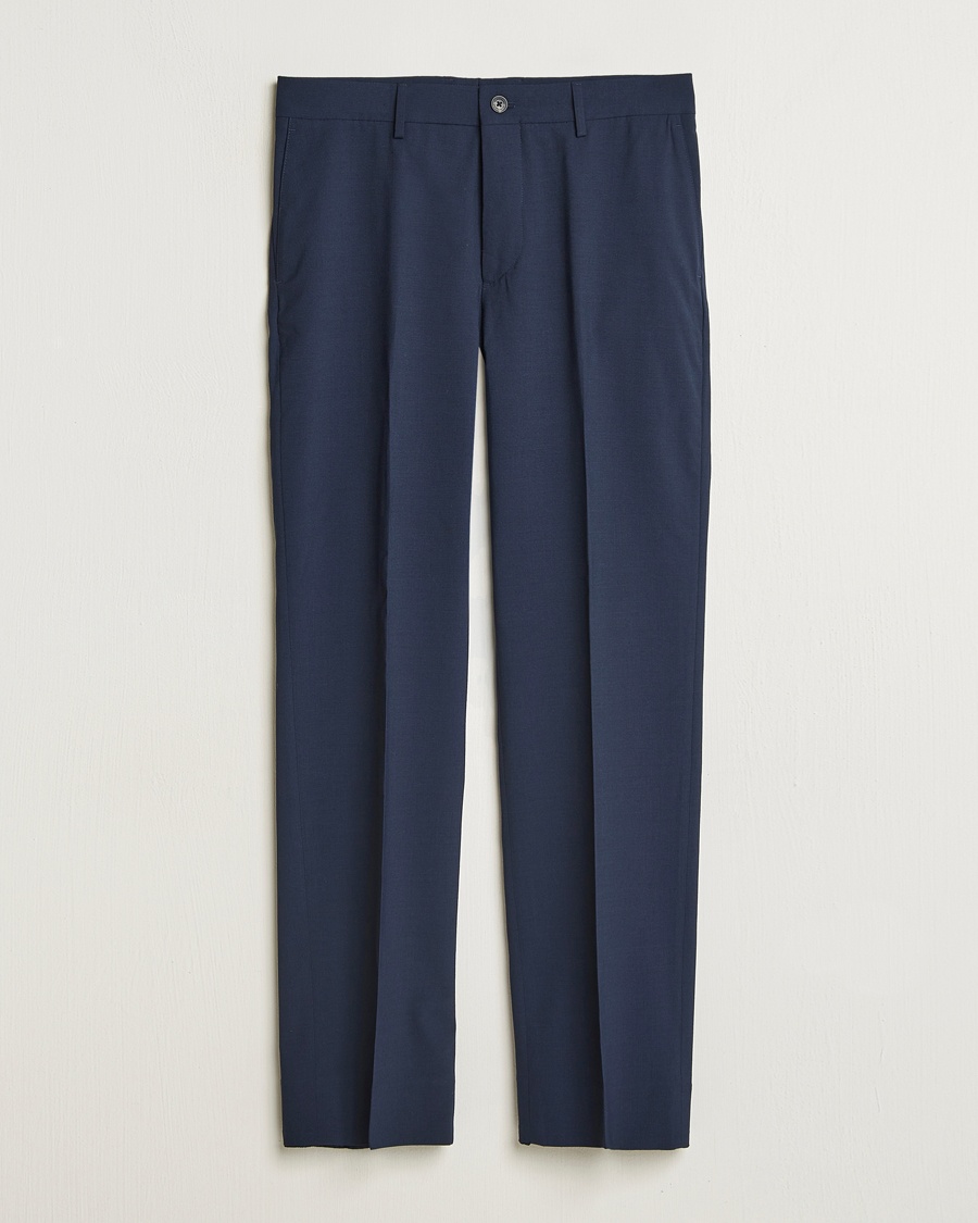 Heren | J.Lindeberg | J.Lindeberg | Gabi Drape Wool Pants Navy