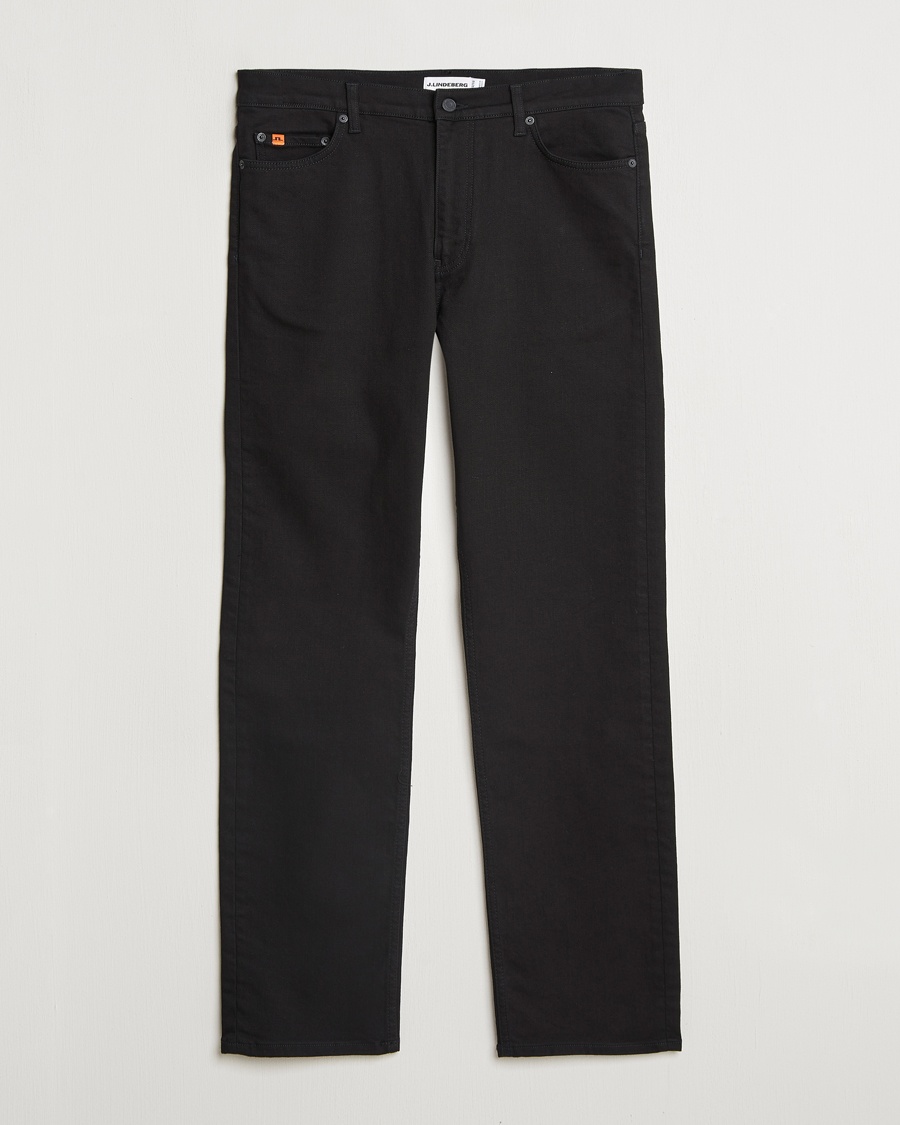 J.Lindeberg Cody Reg Jeans Stay Black – Zwart