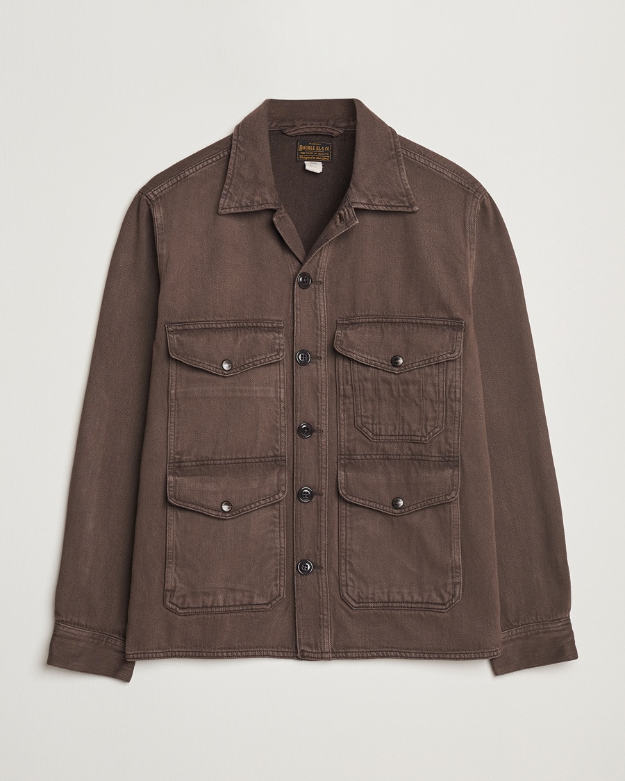 Heren | | RRL | Elmore Shirt Jacket Dark Brown