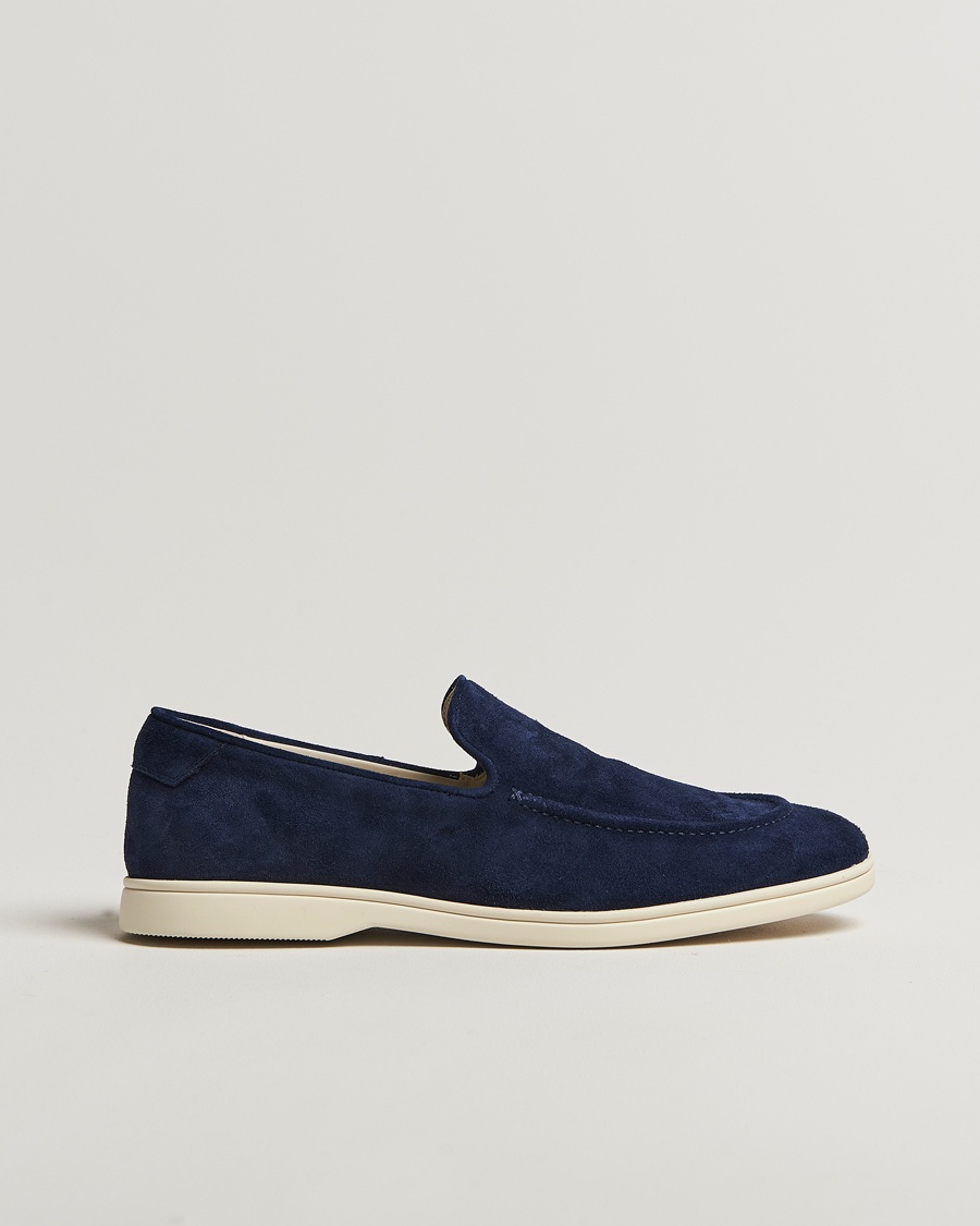 Heren | Instappers | CQP | Debonair Suede Loafers Navy