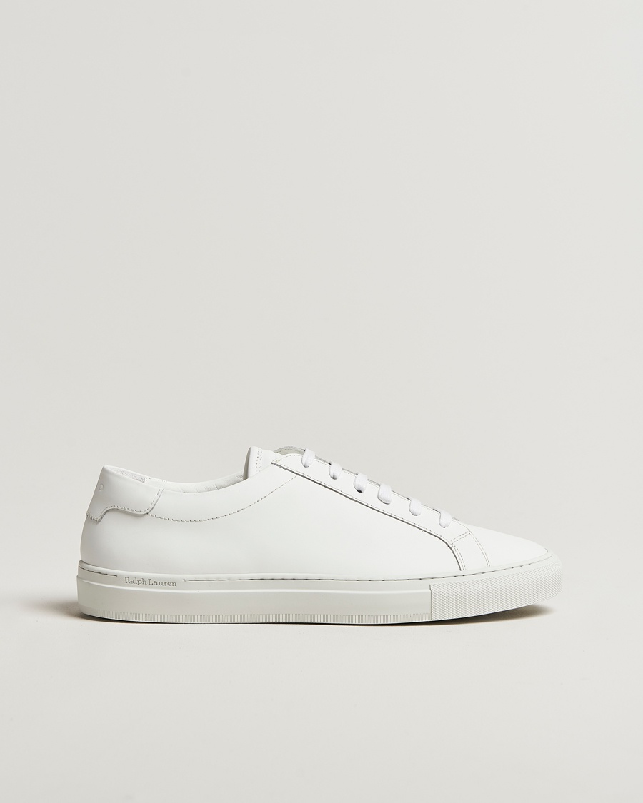 Polo Ralph Lauren Jermain Lux Leather Sneaker White – Wit