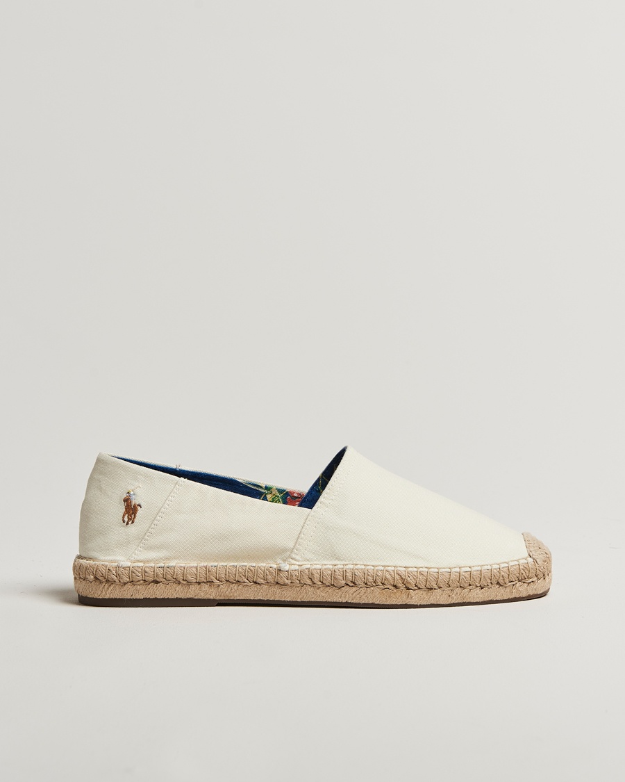 Heren | Espadrilles | Polo Ralph Lauren | Cevio Washed Canvas Espadrilles Cream