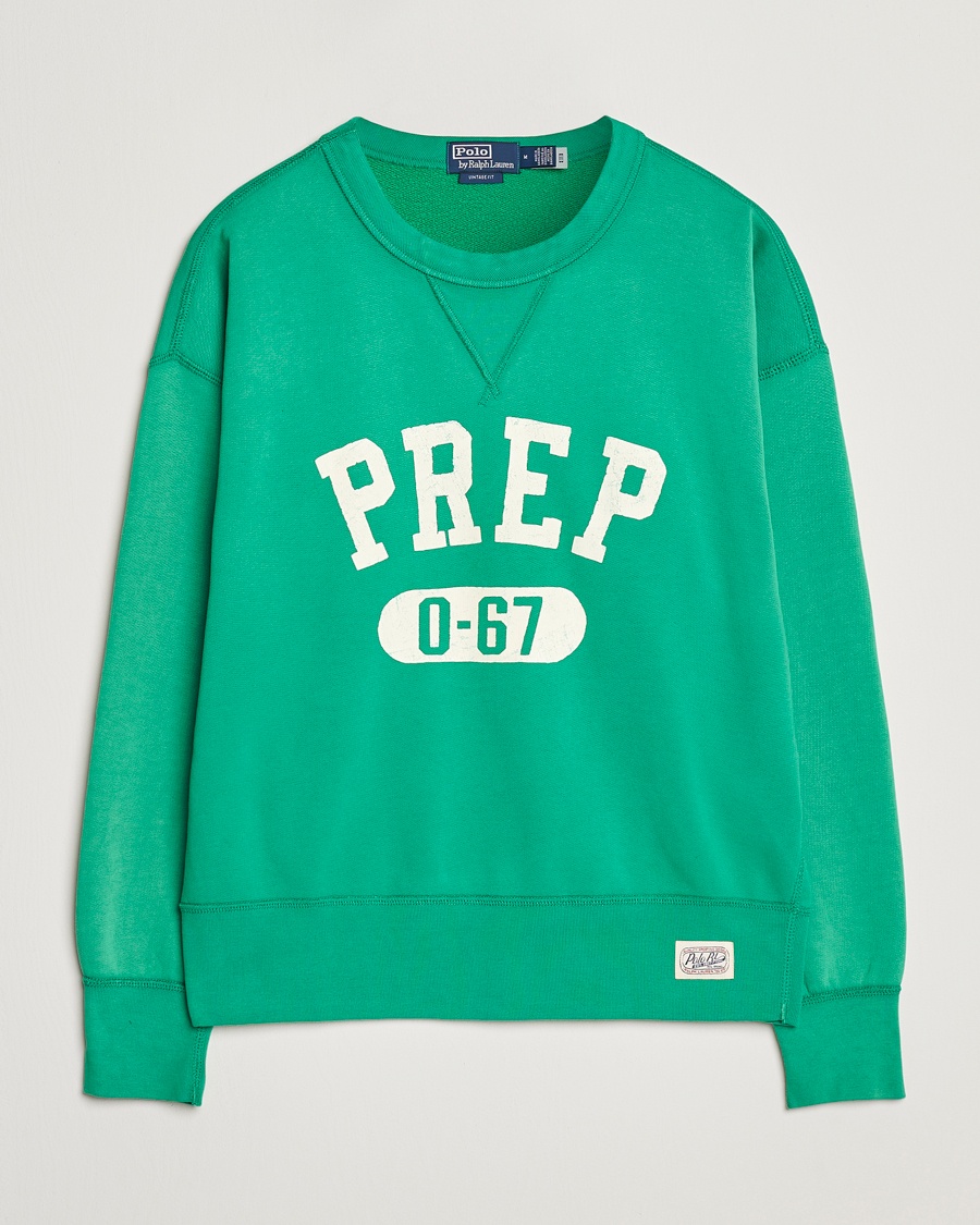 Heren | Sweatshirts | Polo Ralph Lauren | Vintage Crew Neck Sweatshirt Cruise Green