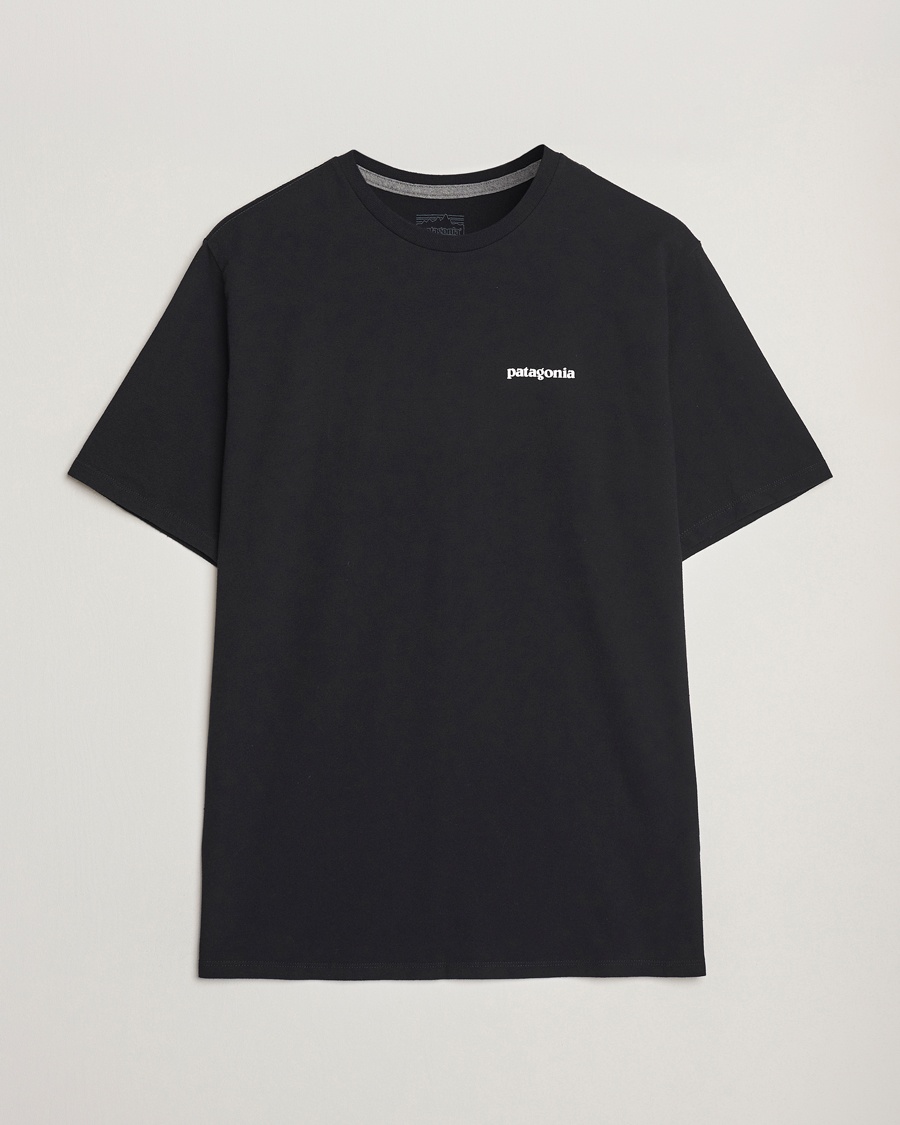 Patagonia P-6 Logo T-Shirt Black – Zwart