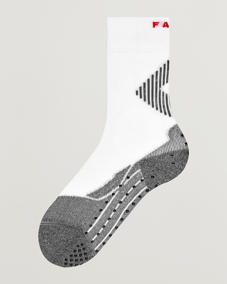Heren | Sokken | Falke Sport | 4 Grip Training Socks White