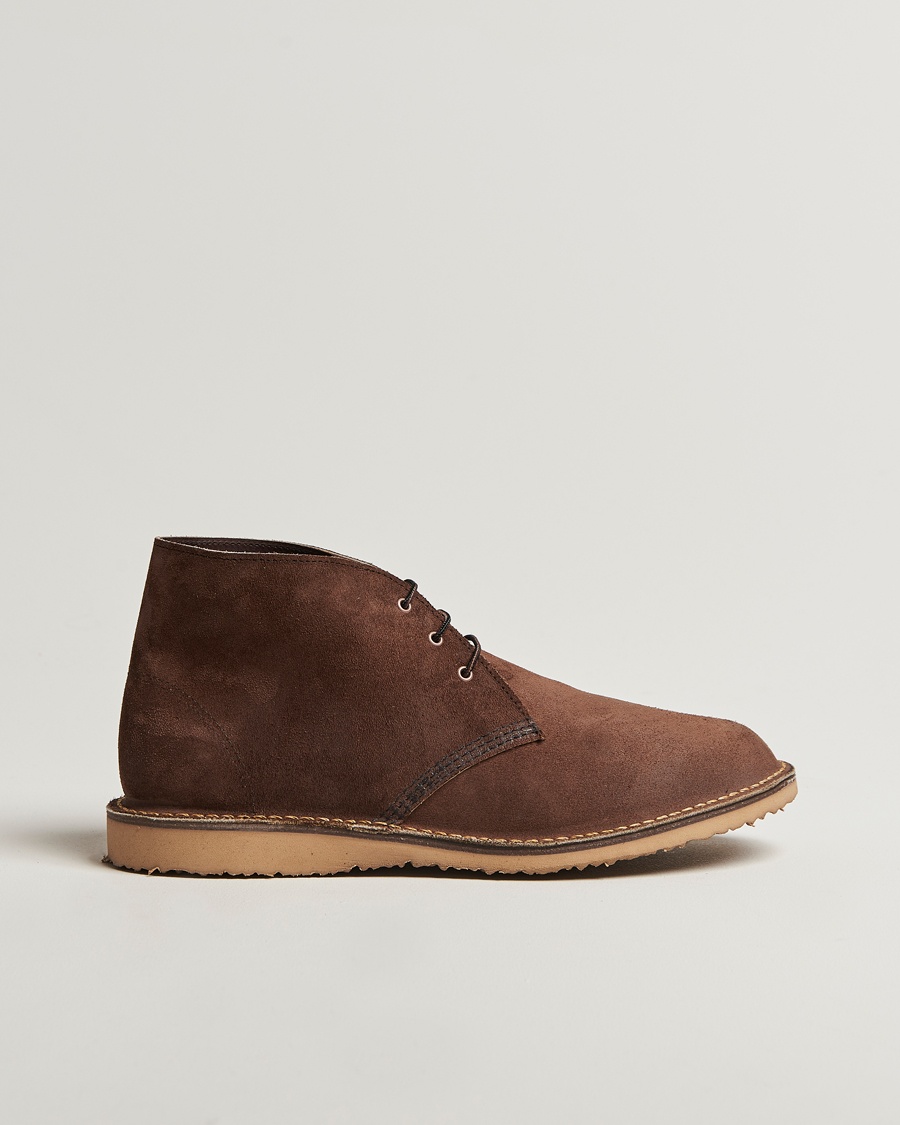 Red Wing Shoes Weekender Chukka Chocolate Muleskinner – Bruin