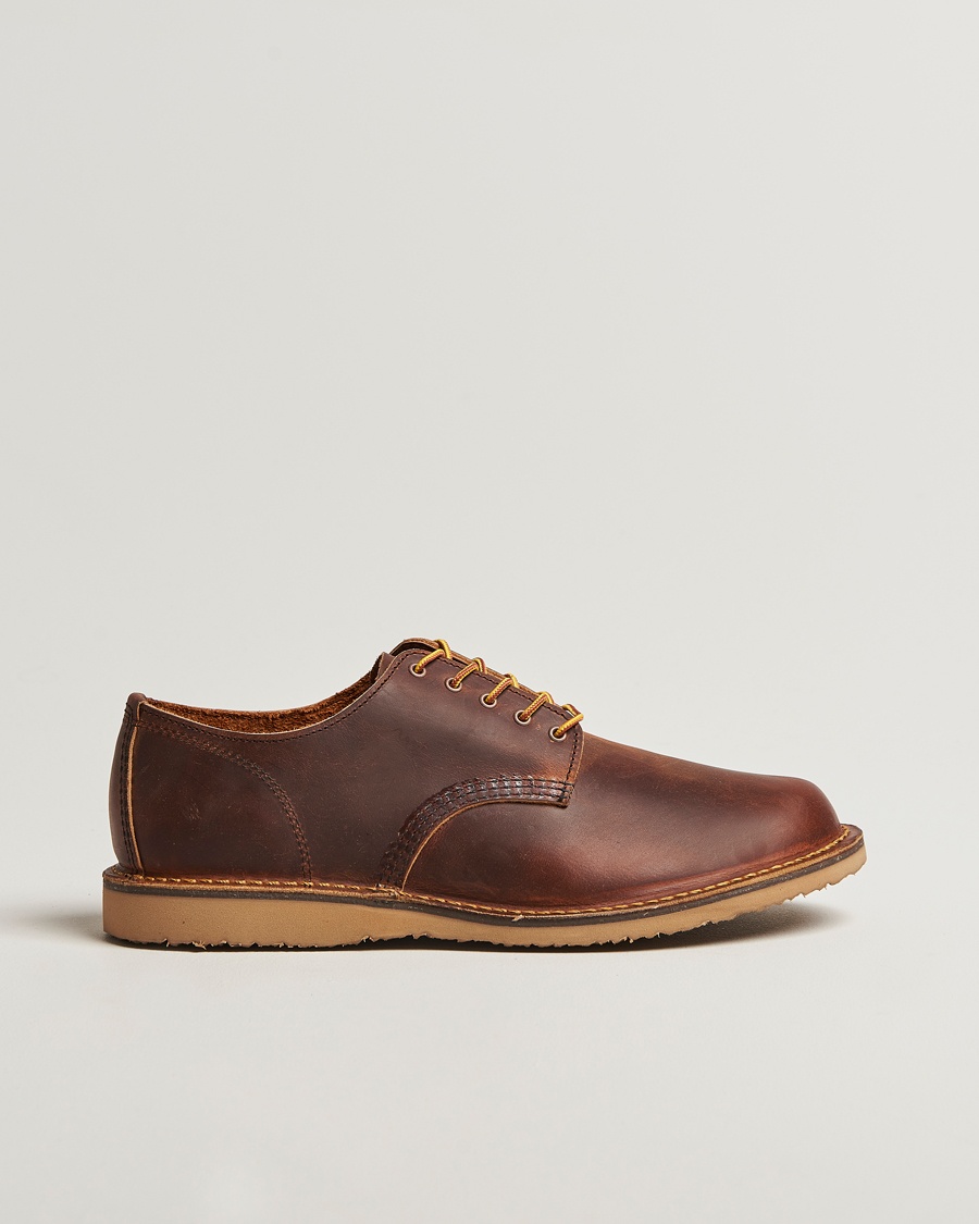 Red Wing Shoes Weekender Oxford Copper Rough/Though Leather – Bruin