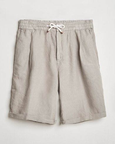 Brunello Cucinelli Drawstring Shorts Khaki – Groen