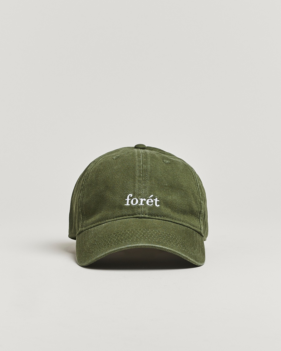 Forét Hawk Washed Cap Army – Groen