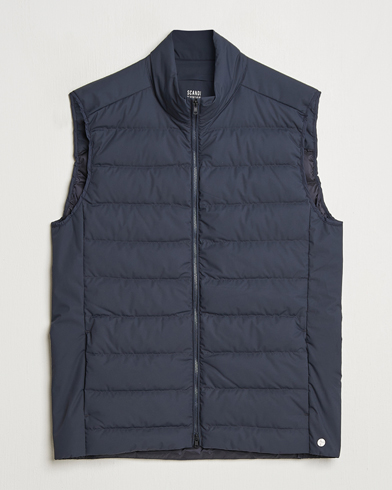 Scandinavian Edition Ratio II Down Padded Vest Midnight Blue – Blauw