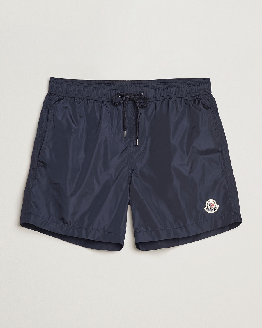 Heren | | Moncler | Nylon Swim Shorts Navy