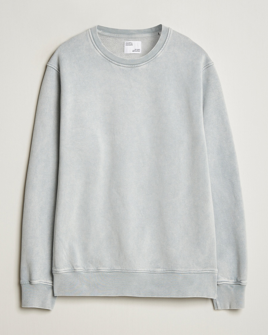 Colorful Standard Classic Organic Crew Neck Sweat Faded Grey – Grijs