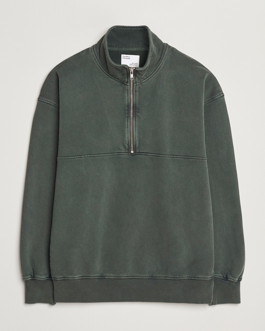Heren | | Colorful Standard | Classic Organic Half-Zip Midnight Forest