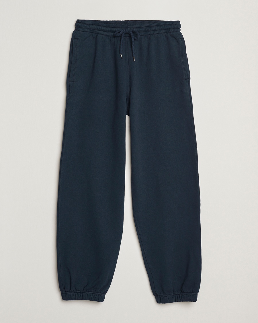 Colorful Standard Classic Organic Sweatpants Navy Blue – Blauw