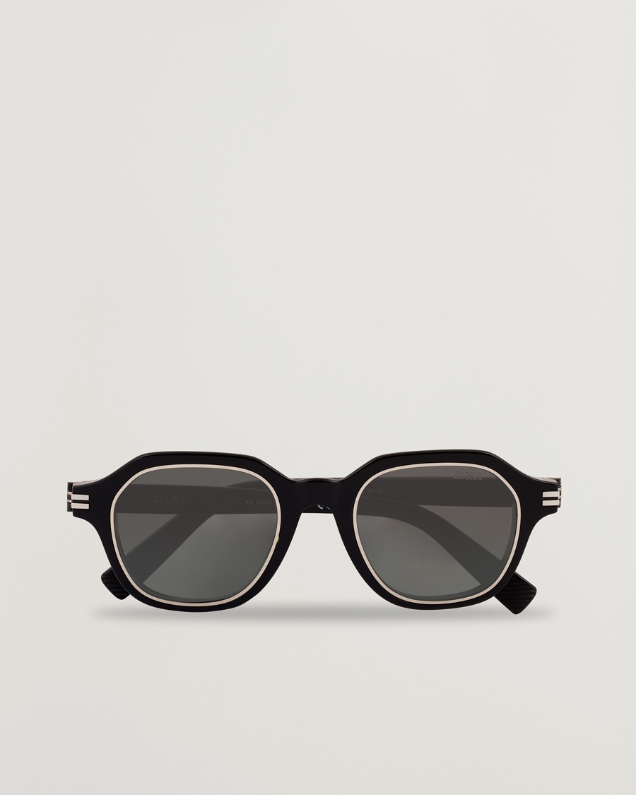 Zegna EZ0250 Sunglasses Black – Zwart