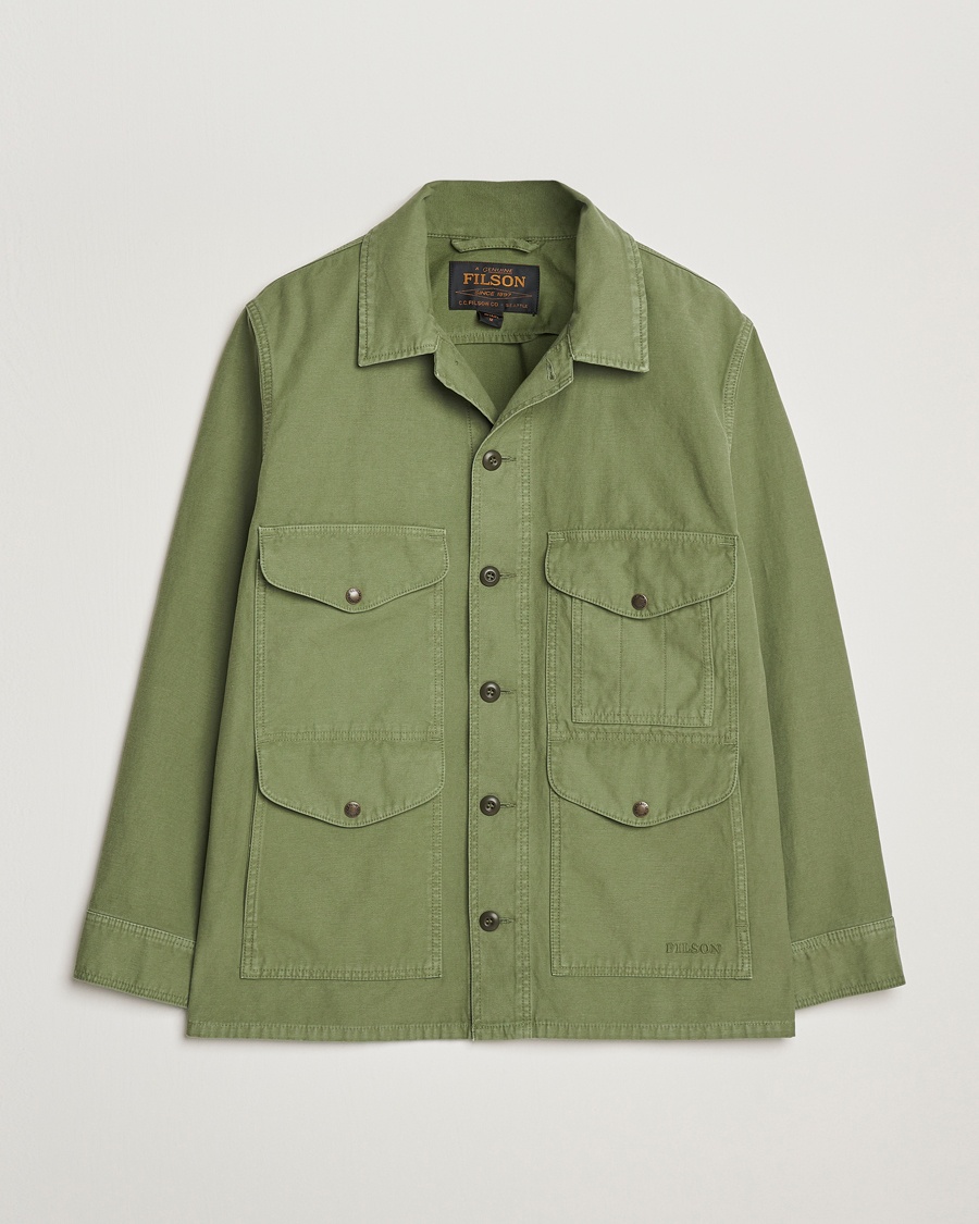 Filson Reverse Sateen Field Cruiser Washed Green – Groen