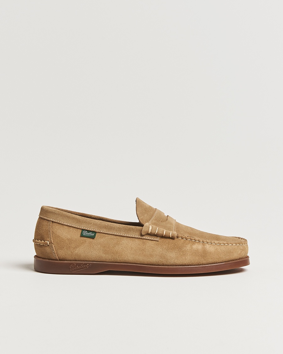 Heren | Heritage Corner | Paraboot | Coraux Moccasin Sand Suede