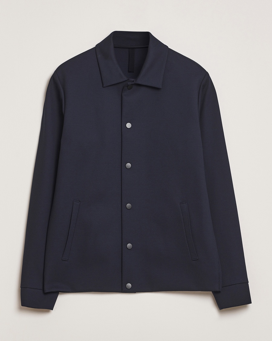 Heren | Jassen | Harris Wharf London | Loro Piana Cavalry Twill Coach Jacket Navy Blue