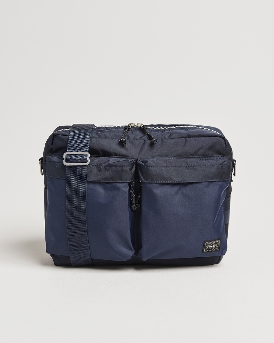 Porter-Yoshida & Co. Porter-Yoshida & Co.Force Shoulder BagNavy Blue – Blauw