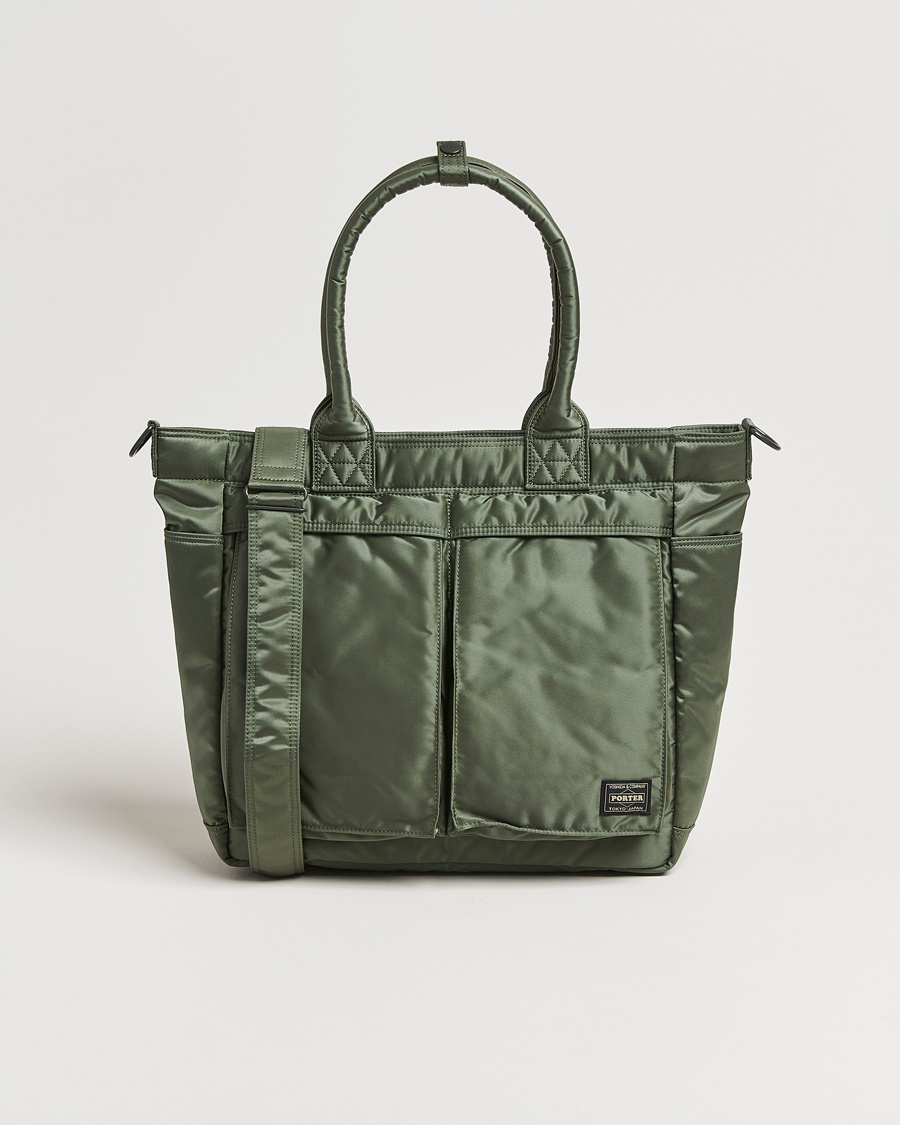 Porter-Yoshida & Co. Tanker Tote Bag Sage Green – Groen