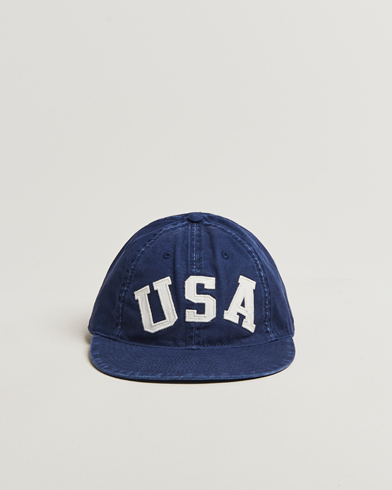 Polo Ralph Lauren Cotton Twill USA Cap Newport Navy – Blauw
