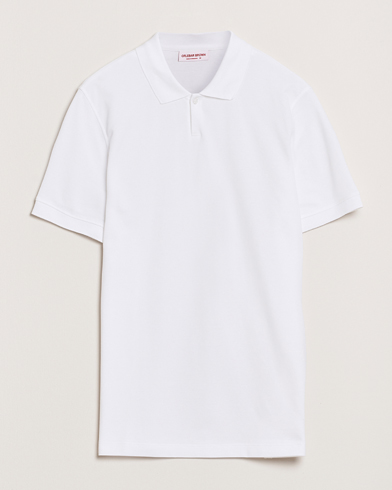 Orlebar Brown Bruno Organic Cotton Pique White – Wit