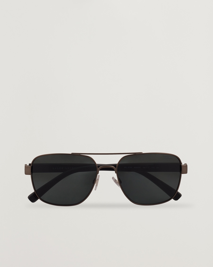 Polo Ralph Lauren 0PH3154 Sunglasses Matte Gunmetal – Grijs