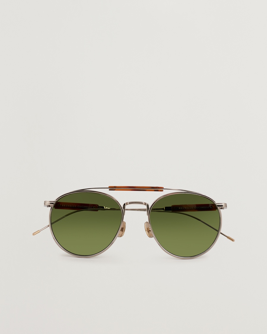 Brunello Cucinelli 0BC2004ST Sunglasses Silver – Groen