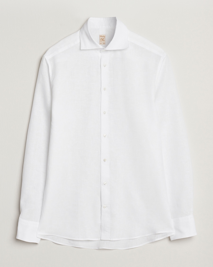 Stenströms 1899 Linen Shirt White – Wit