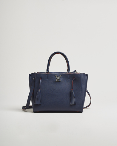 Heren | Gifts for Her | Louis Vuitton Pre-Owned | LockMeTo Handbag Calfskin Navy