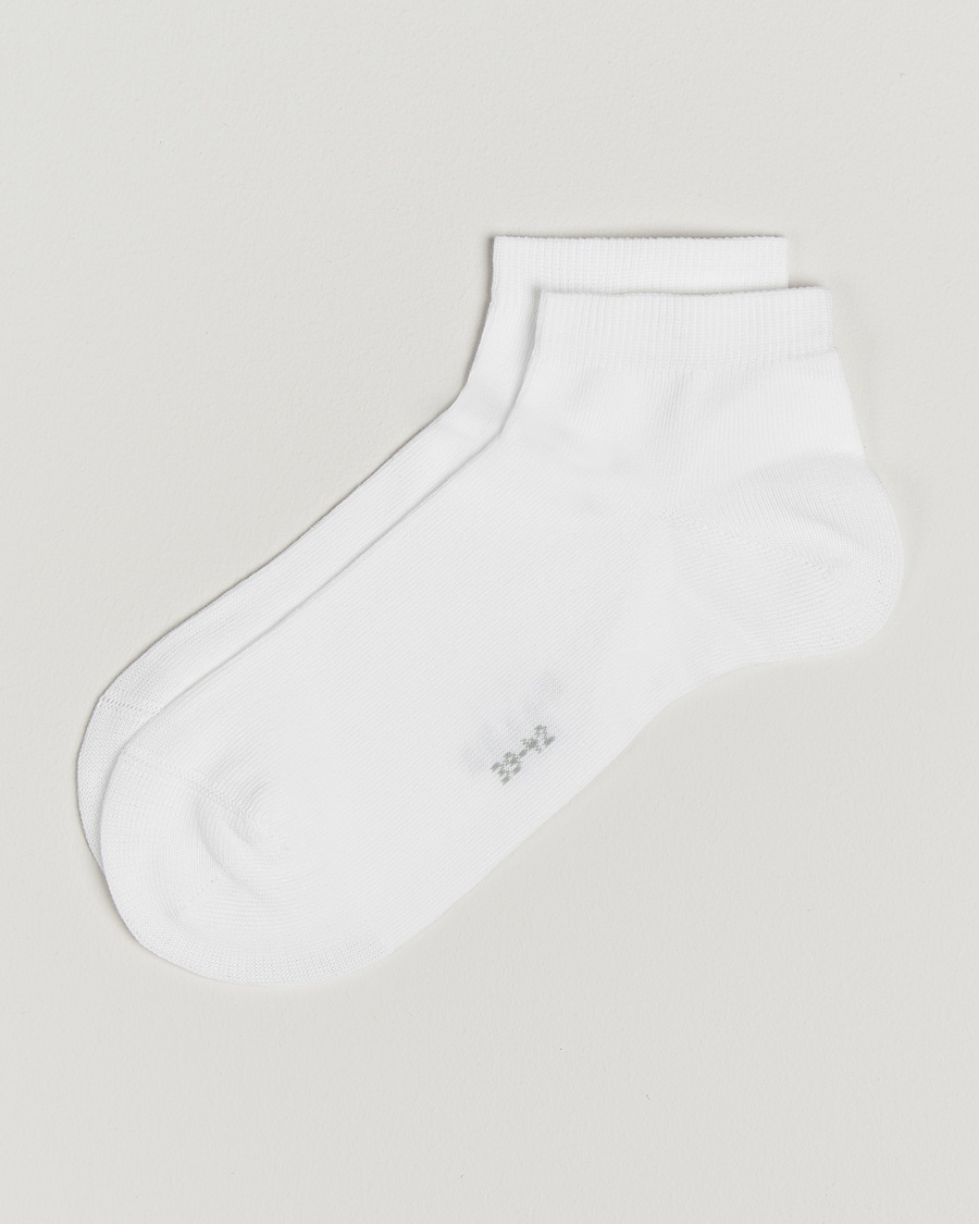Falke Happy 2-Pack Cotton Sneaker Socks White – Wit