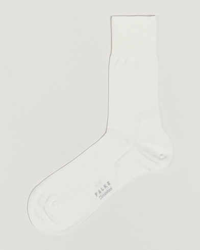 Heren | | Falke | Clima Wool Sock Off White