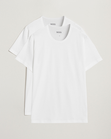 BOSS BLACK 2-Pack Relaxed Fit Crew Neck T-Shirt White – Wit