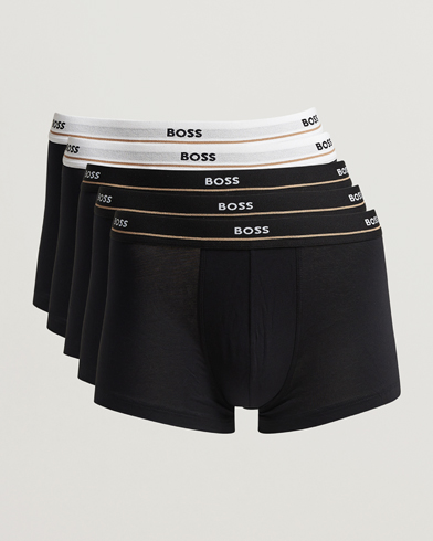 BOSS BLACK 5-Pack Trunk Black – Zwart