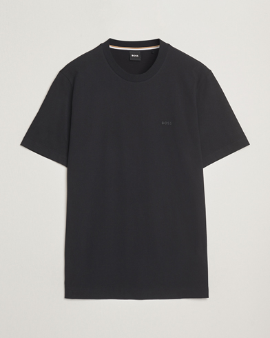 BOSS BLACK Thompson Crew Neck T-Shirt Black – Zwart
