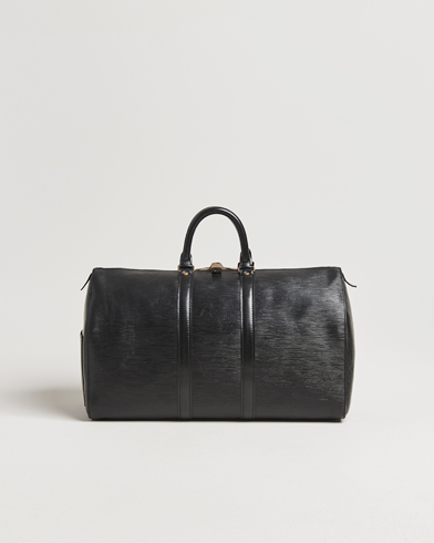 Louis Vuitton Pre-Owned Keepall 45 Epi Leather Black – Zwart