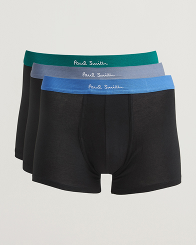 Paul Smith 3-Pack Trunk Black – Zwart