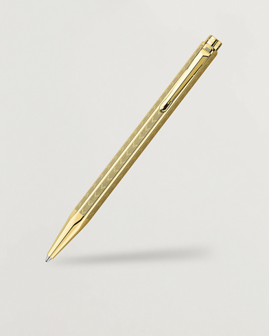 Caran d'Ache Caran d' Ache Ecridor Chevron Ballpoint Pen Gilded – Goud