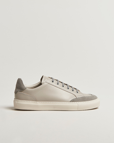 Sweyd Center Leather/Suede Sneakers Grey – Grijs