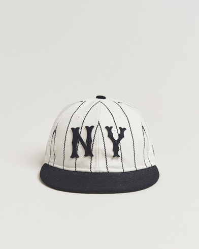 New Era Retro Crown 9Fifty Melton Wool Cap New York Yankees Stripe – Wit