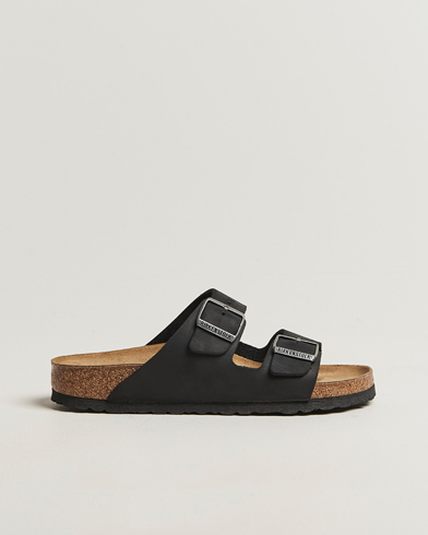 BIRKENSTOCK Woman Arizona Classic Footbed Black Oiled Leather – Zwart