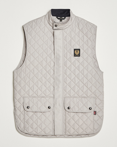 Belstaff Icon Gilet Cement Grey – Grijs