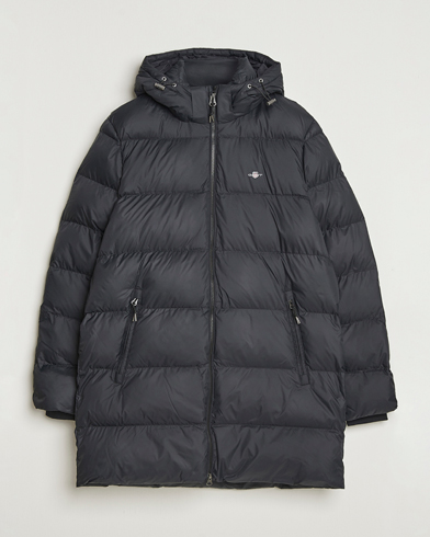 Gant The Active Cloud Mid Length Jacket Black – Zwart
