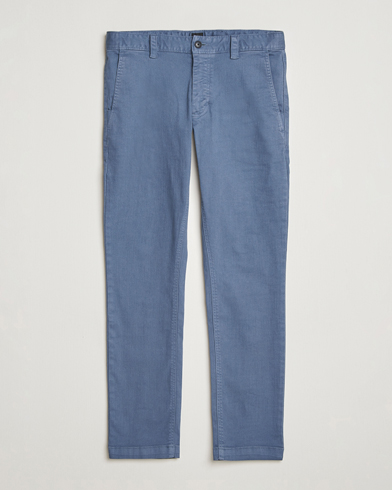 BOSS ORANGE Cotton Chino Open Blue – Blauw